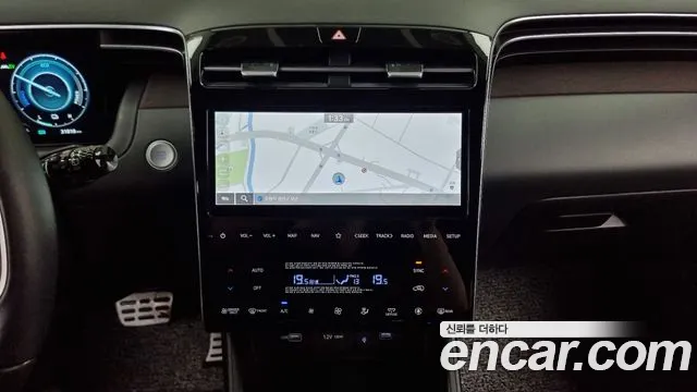 Hyundai Tucson Hybrid (NX4) 2023 Белый из Кореи, фото 5