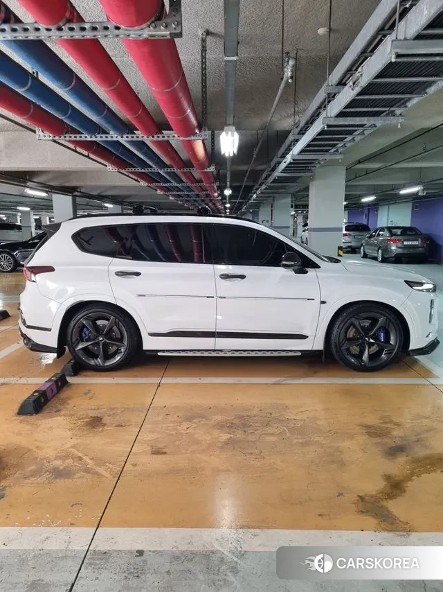 Hyundai Santa Fe TM 2019 Белый из Кореи, фото 5