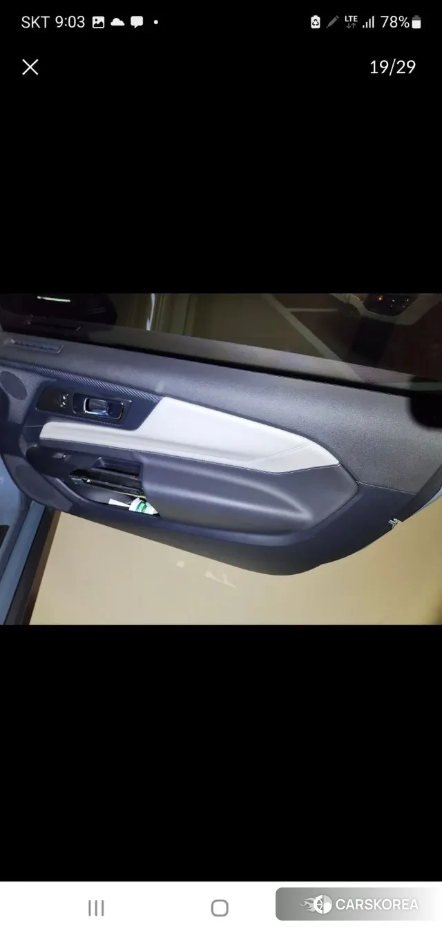 Ford Mustang 7th Generation 2024 Небесно-голубой из Кореи, фото 5