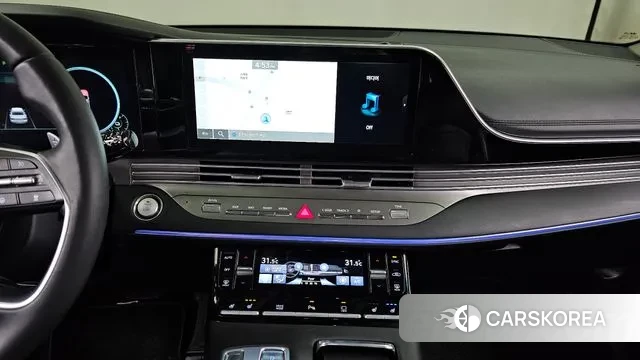 Hyundai The New Grandeur IG Hybrid 2022 Черный из Кореи, фото 5