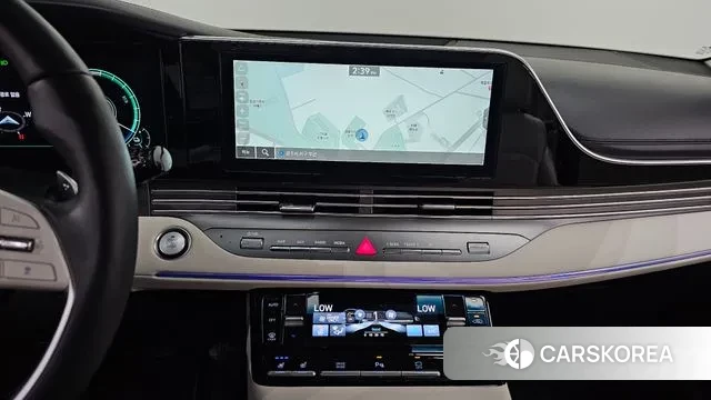 Hyundai The New Grandeur IG Hybrid 2022 Белый из Кореи, фото 5