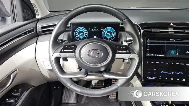 Hyundai Tucson Hybrid (NX4) 2022 Белый из Кореи, фото 5