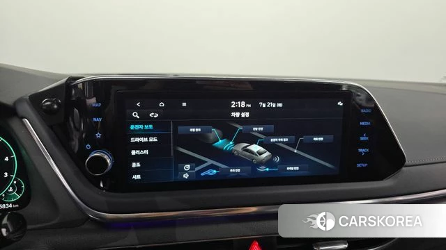 Hyundai Sonata (DN8) 2021 Серебристо-серый из Кореи, фото 5