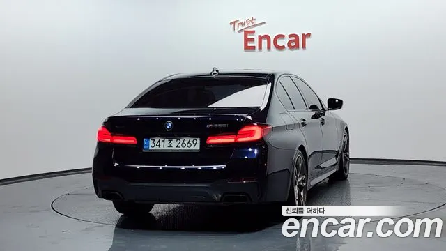 BMW 5 Series (G30) 2020 Черный из Кореи, фото 5