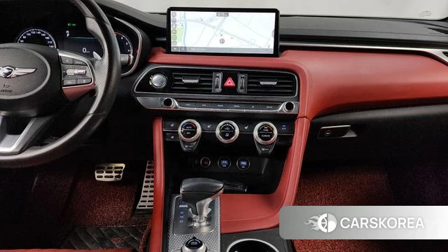 Genesis The New G70 2021 Красный из Кореи, фото 5