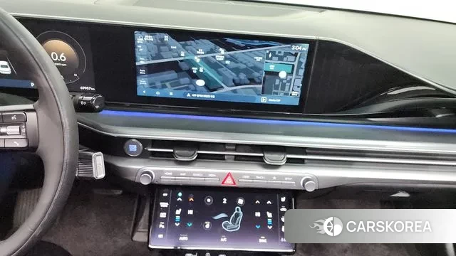 Hyundai Grandeur (GN7) 2022 Серебристо-серый из Кореи, фото 5