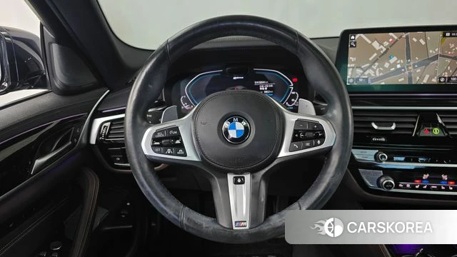 BMW 5 Series (G30) 2021 Черный из Кореи, фото 5