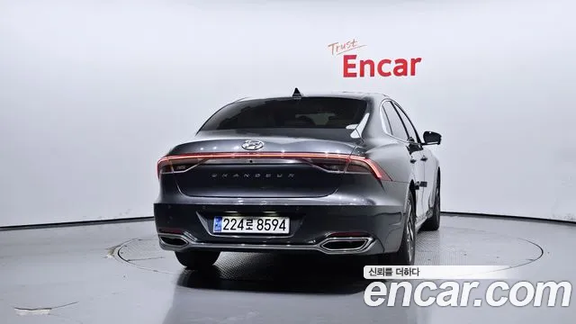 Hyundai The New Grandeur IG Hybrid 2021 Серый из Кореи, фото 5