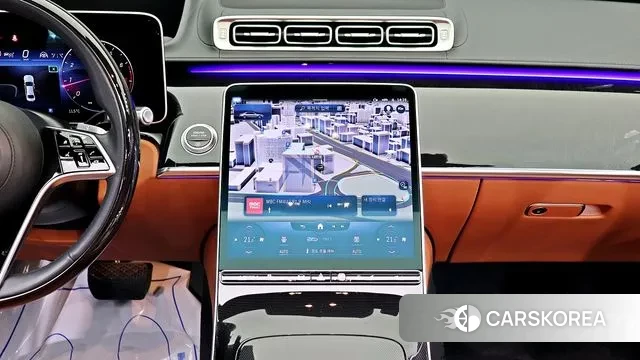 Mercedes-Benz S-Class W223 2022 Серебряный из Кореи, фото 5