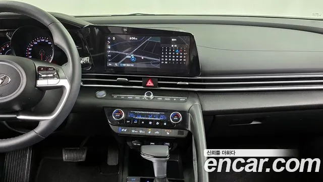 Hyundai Avante (CN7) 2021 Черный из Кореи, фото 5