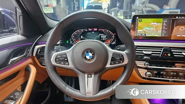 BMW 5 Series (G30) 2022 Черный из Кореи, фото 5