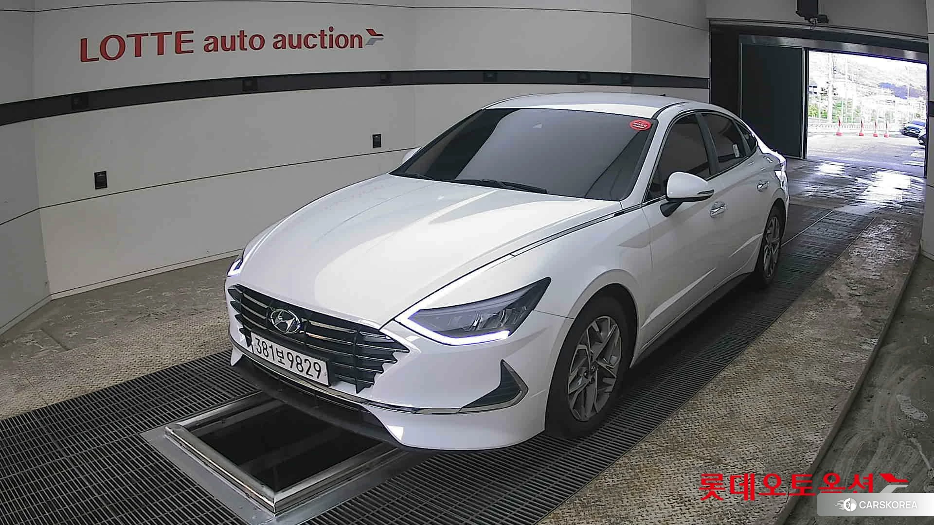 Hyundai Sonata 2021 White cream (optional) из Кореи, фото 5