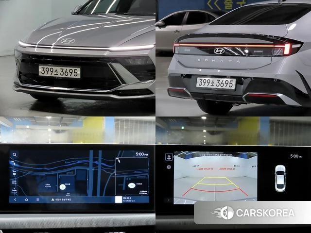 Hyundai Sonata D Edge (DN8) 2024 Серебристо-серый из Кореи, фото 5