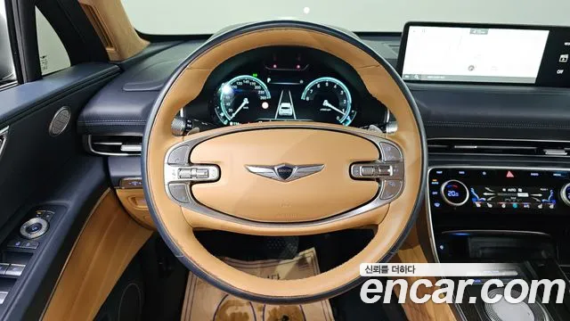 Genesis GV80 2022 Темно-зеленый из Кореи, фото 5