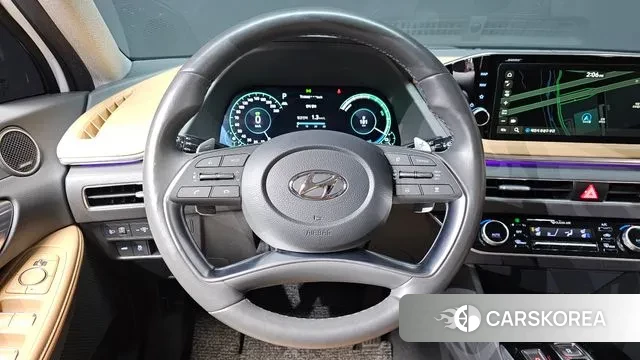 Hyundai Sonata Hybrid (DN8) 2020 Белый из Кореи, фото 5