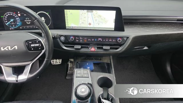 Kia K8 Hybrid 2022 Черный из Кореи, фото 5