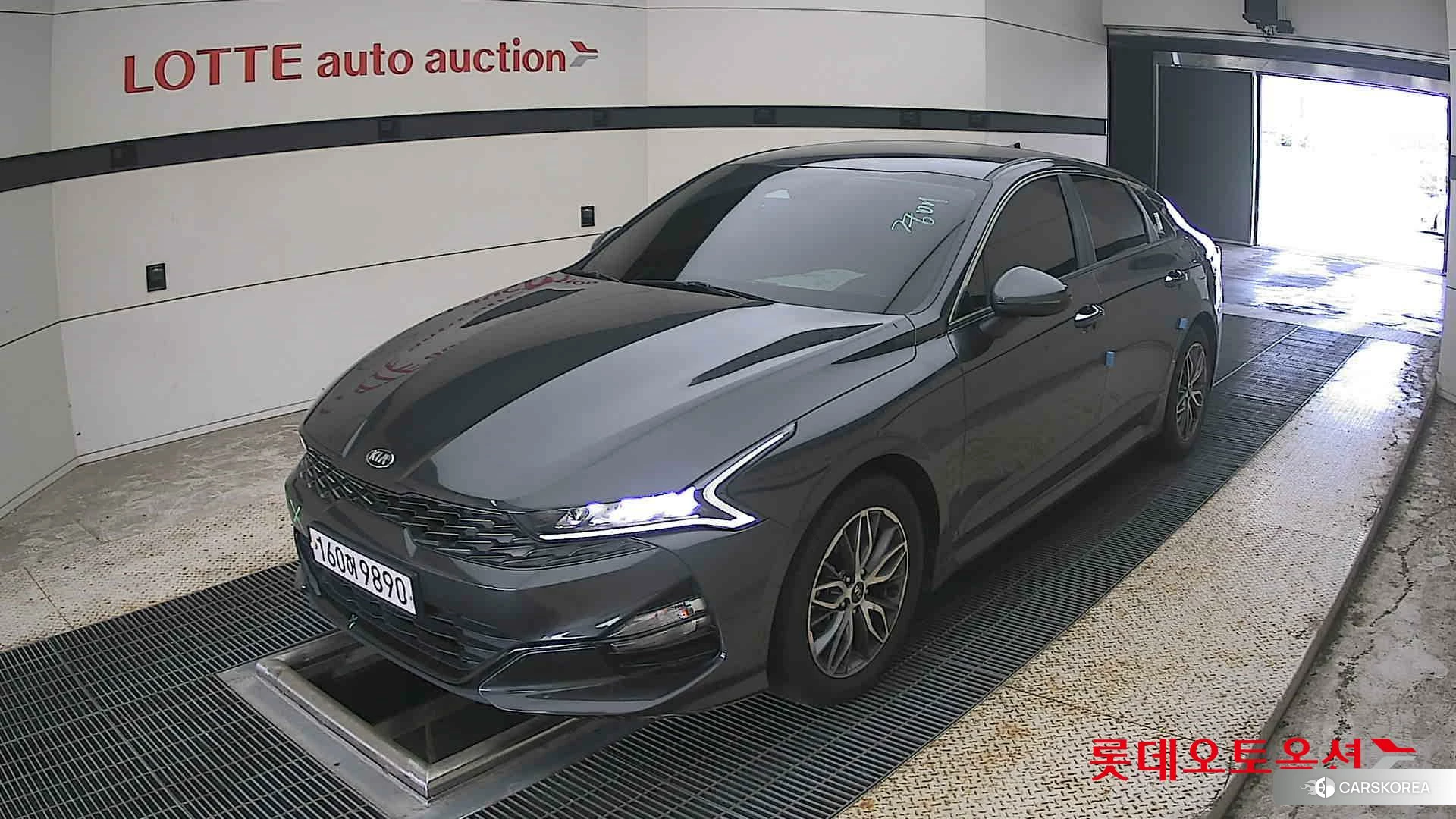 Kia K5 2021 Interstellagray из Кореи, фото 5