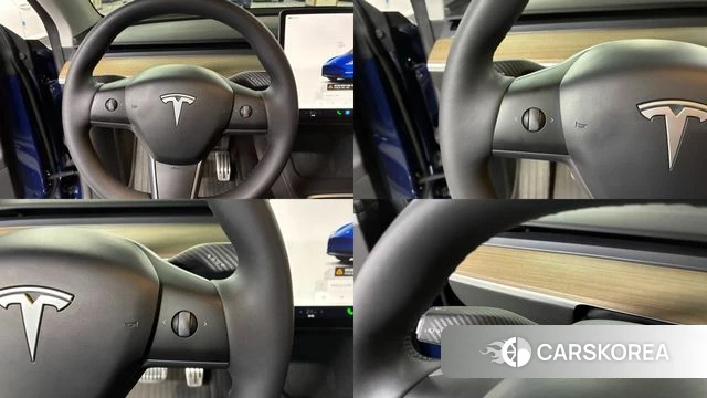 Tesla Model Y 2023 Синий из Кореи, фото 5