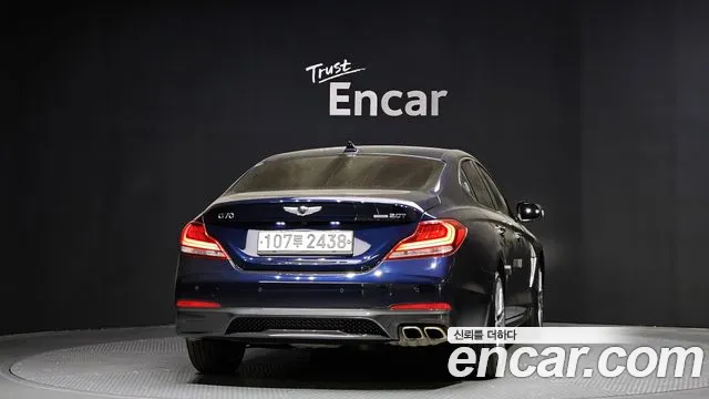 Genesis G70 2018 Синий из Кореи, фото 5