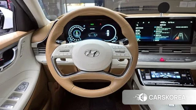 Hyundai The New Grandeur IG Hybrid 2020 Белый из Кореи, фото 5