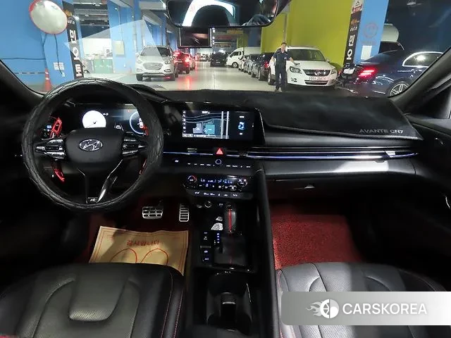 Hyundai Avante (CN7) 2020 Черный из Кореи, фото 5