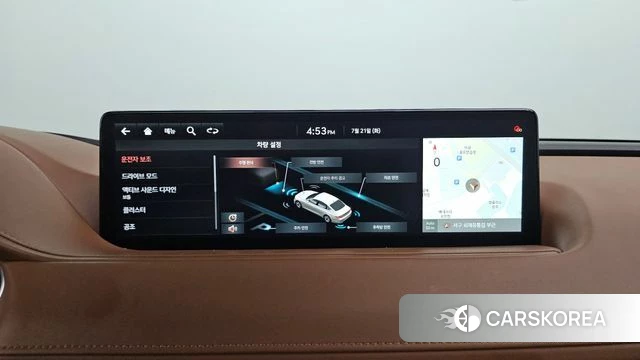 Genesis G80 (RG3) 2021 Синий из Кореи, фото 5