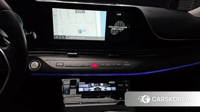 Hyundai The New Grandeur IG Hybrid 2021 Белый из Кореи, фото 5