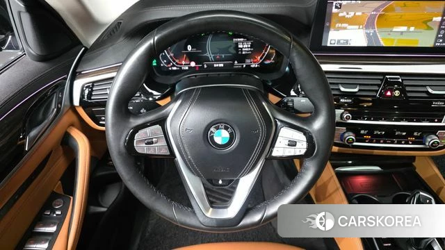 BMW 5 Series (G30) 2021 Черный из Кореи, фото 5