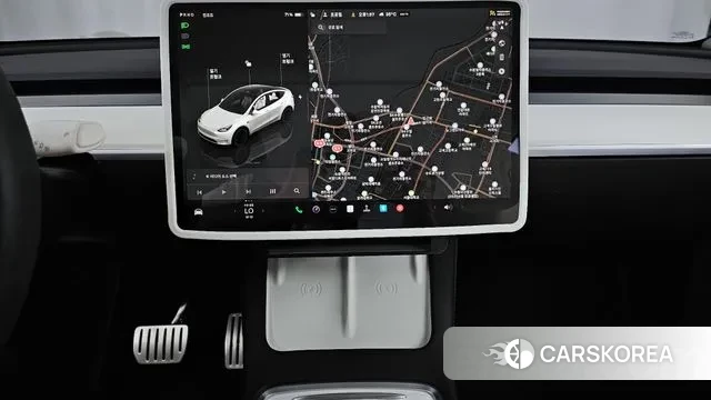 Tesla Model Y 2022 Белый из Кореи, фото 5