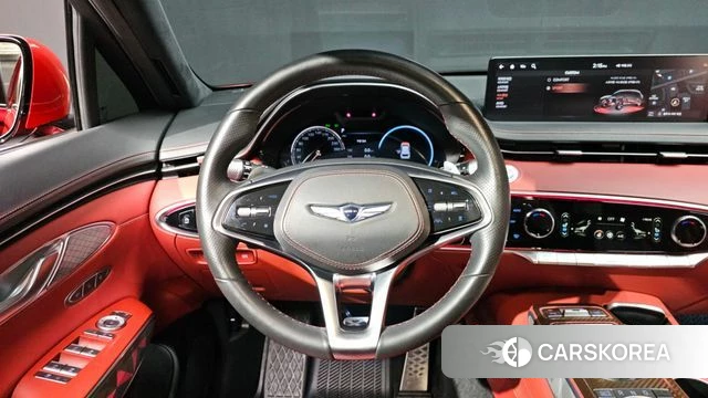 Genesis GV70 2021 Красный из Кореи, фото 5