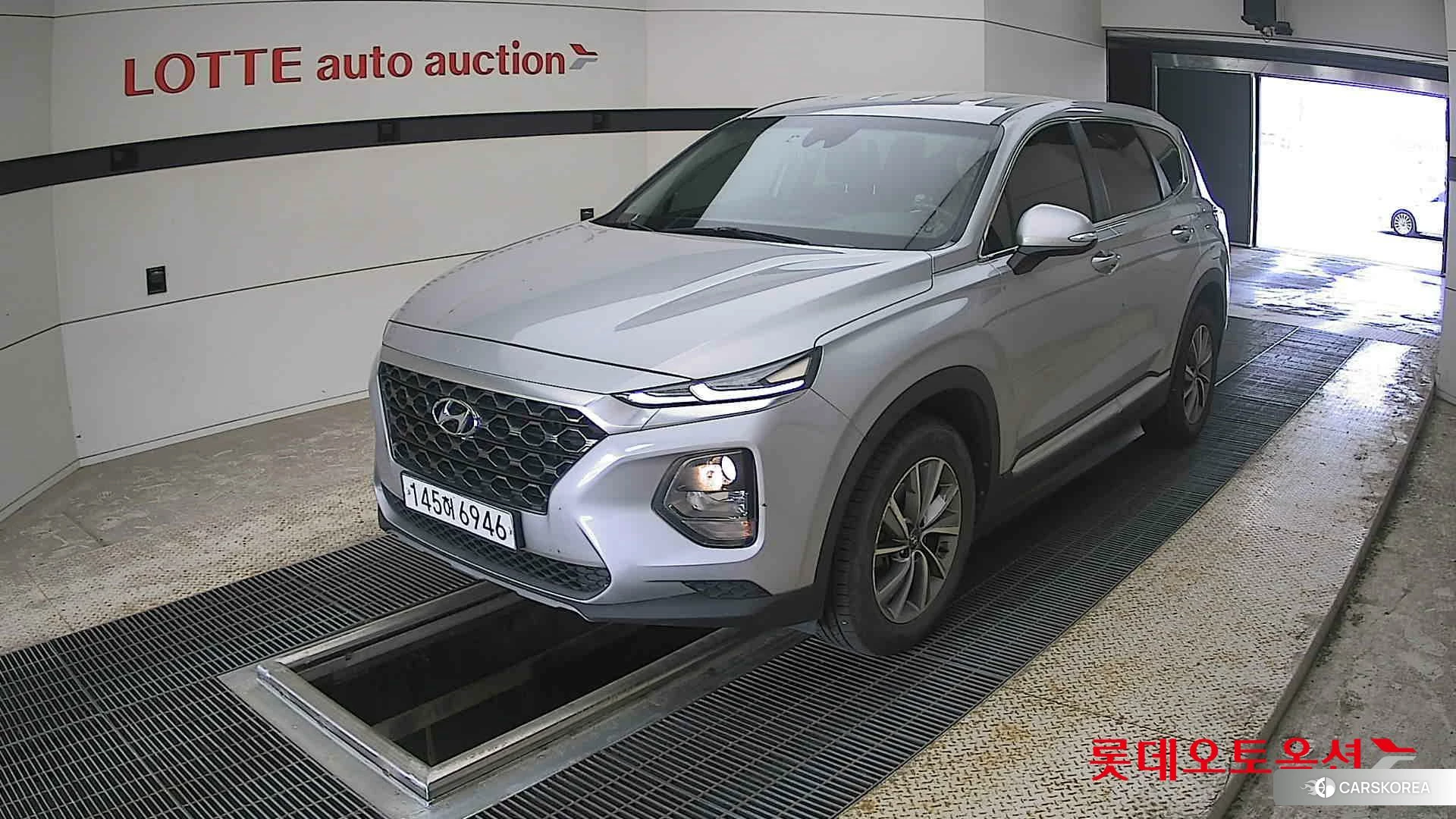 Hyundai Santa Fe 2020 Typhoon Silver из Кореи, фото 5