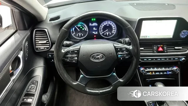 Hyundai Grandeur IG Hybrid 2019 Белый из Кореи, фото 5
