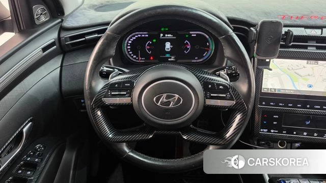 Hyundai Tucson Hybrid (NX4) 2021 Серый из Кореи, фото 5