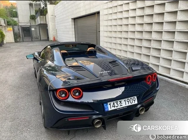 Ferrari F8 Spider 2021 Синий из Кореи, фото 5