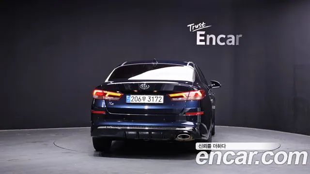 Kia The New K5 2nd generation 2019 Синий из Кореи, фото 5