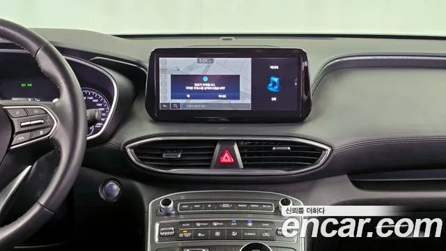 Hyundai The New Santa Fe 2021 Черный из Кореи, фото 5