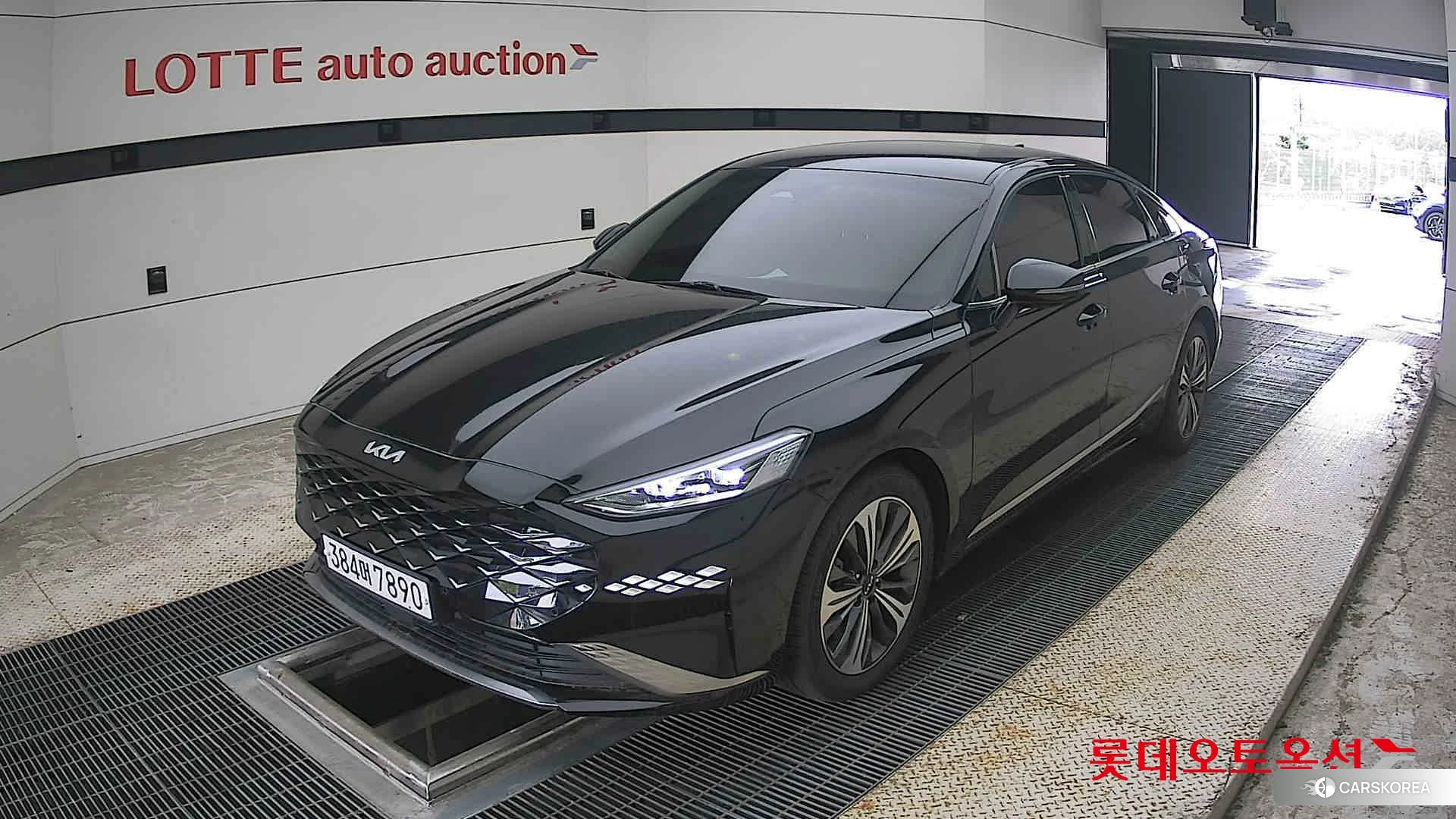 Kia K8 2022 Aurora Black Pearl из Кореи, фото 4