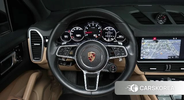 Porsche Cayenne (PO536) 2019 Черный из Кореи, фото 5