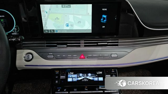 Hyundai The New Grandeur IG Hybrid 2021 Черный из Кореи, фото 5