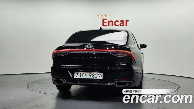 Hyundai The New Grandeur IG Hybrid 2020 Черный из Кореи, фото 5