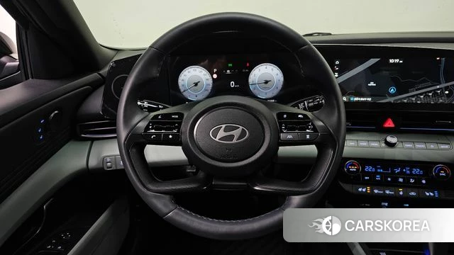 Hyundai The New Avante (CN7) 2024 Черный из Кореи, фото 5