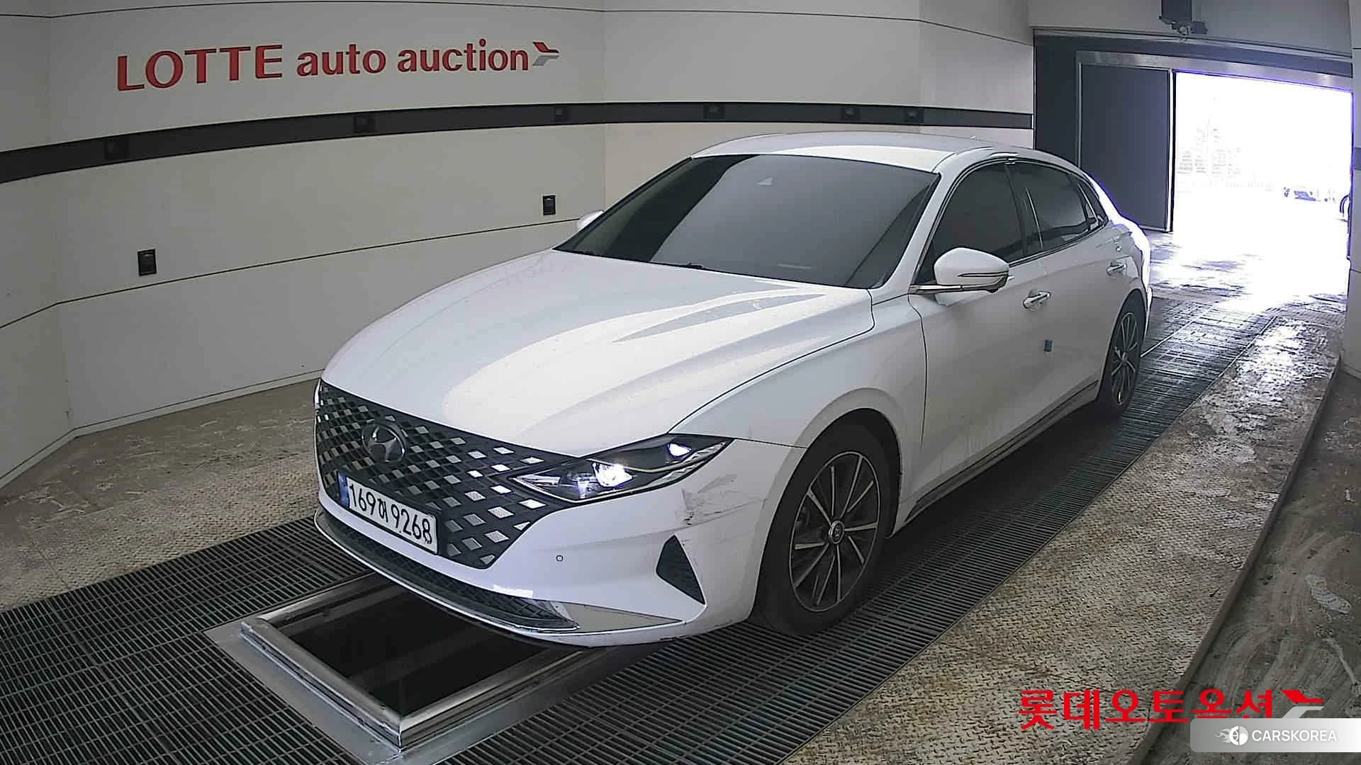 Hyundai Grandeur 2023 Serenity White Pearl (Optional addition) из Кореи, фото 5