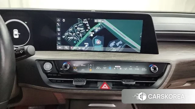 Kia K8 Hybrid 2022 Черный из Кореи, фото 5