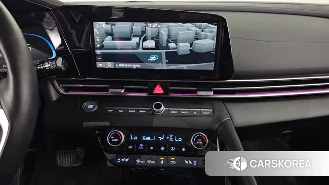 Hyundai The New Avante (CN7) 2023 Черный из Кореи, фото 5