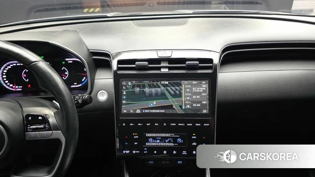 Hyundai Tucson Hybrid (NX4) 2022 Серебристо-серый из Кореи, фото 5