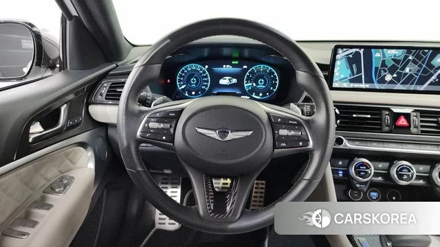Genesis The New G70 2021 Белый из Кореи, фото 5