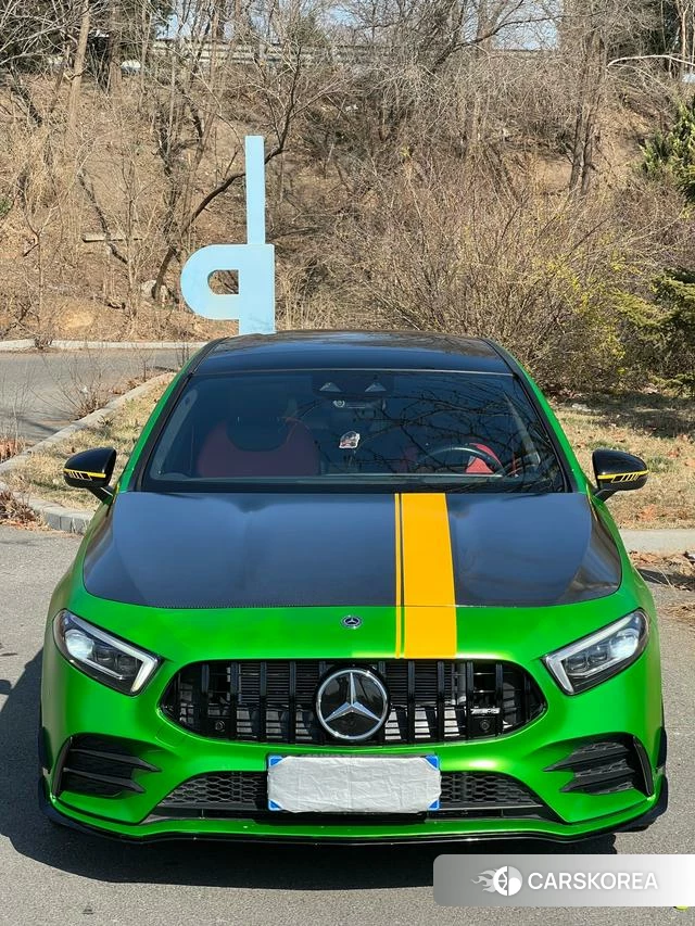 Mercedes-Benz Class A AMG 2021 Зеленый из Китая, фото 5