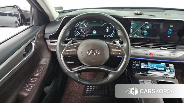 Hyundai The New Grandeur IG Hybrid 2019 Черный из Кореи, фото 5