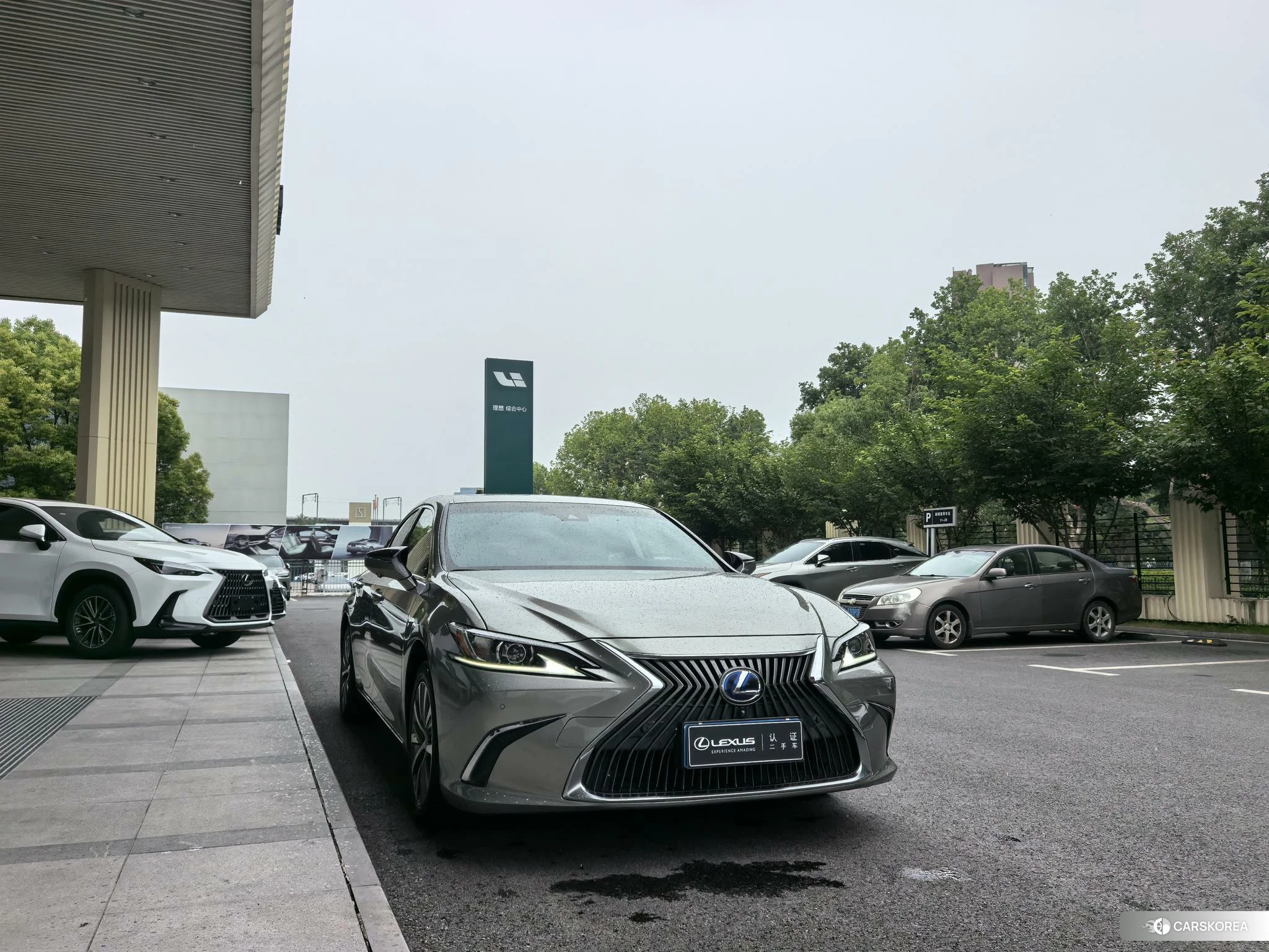 Lexus ES 2019 Серебристо-серый из Китая, фото 5