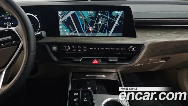 Kia K8 Hybrid 2024 Черный из Кореи, фото 5